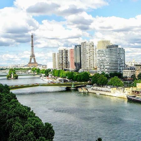 شقة باريس  في Luxe Eiffel Tower And Seine River المظهر الخارجي الصورة